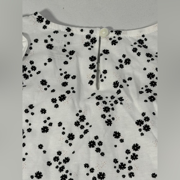 Carter’s Toddler Girl Outfit Floral Set 24M Flower Top Black Leggings Pants NWT - Picture 12 of 16